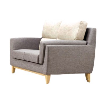 AS DESIGN雅司家具-愛妮莎貓抓皮高背雙人沙發-157x92x98cm