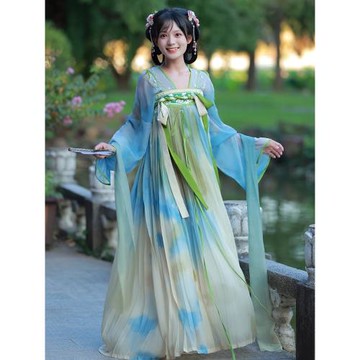 南歌亭原創唐制漢服女成人2025新款春唐裝齊胸襦裙超仙中國風套裝