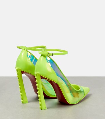 Christian Louboutin Leather and PVC pumps