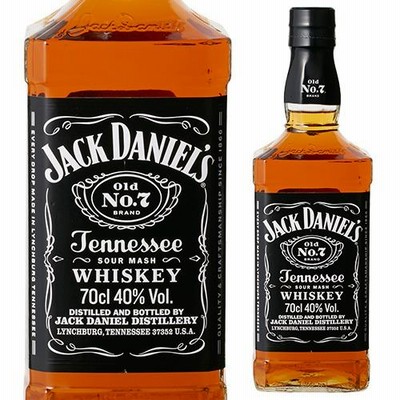 ウイスキー ジャックダニエル ブラック 700ml 正規品 テネシー アメリカン whisky 長S