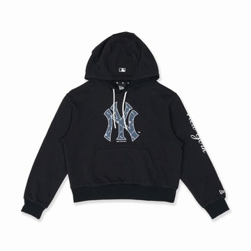 NEW ERA 女 長袖上衣 格紋 紐約洋基 NE13470970