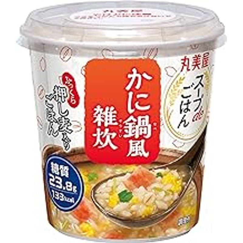 丸美屋 スープdeごはんかに鍋風雑炊 69g ×6個