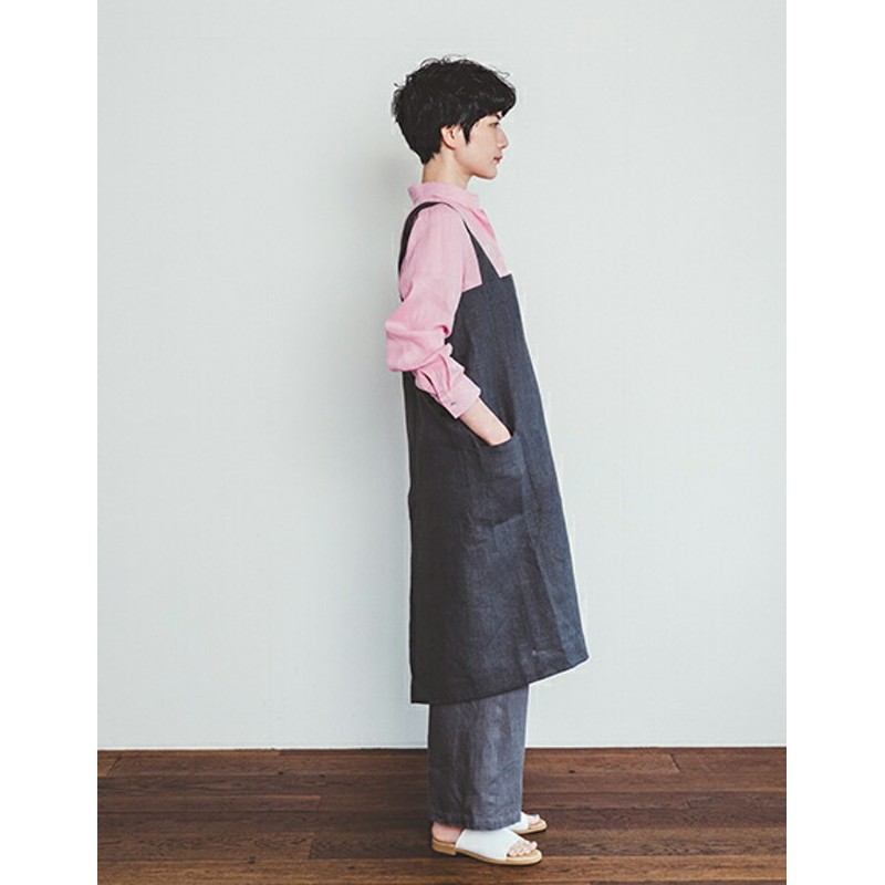 fog linen work（フォグリネンワーク） リネンスクエアクロスエプロン ...