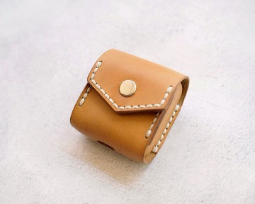 AirPods 皮革保護套 | 手縫皮革材料包 | BSP146