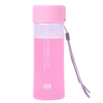 簡約清新兒童塑料迷你小巧透明水杯子便攜花茶杯女學生創意隨手杯