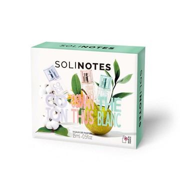 【SOLINOTES】法式香氛調色盤 療癒茶香三入組（台灣限定款）