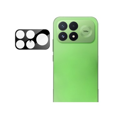 Imak POCO F9 Pro (海外)鏡頭玻璃貼(曜黑版)