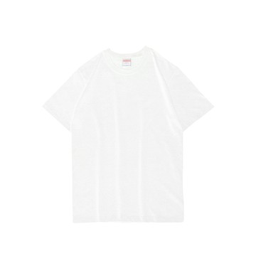 United Athle UA 5001-01 頂級柔棉5.6oz. 成人短T 白 3500101-001 [EW]