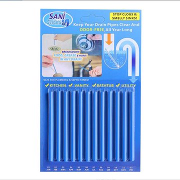 強效升級水管疏通清潔棒(12支/入)