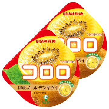 UHA 味覺糖 Cororo 酷露露 Q糖 奇異果味  40g  2包
