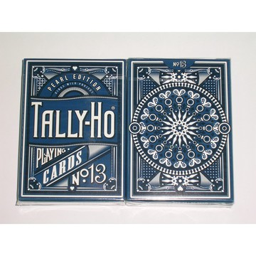 【USPCC撲克】PEARL TALLY HO 藍盒 PLAYING CARDS 撲克-S102941
