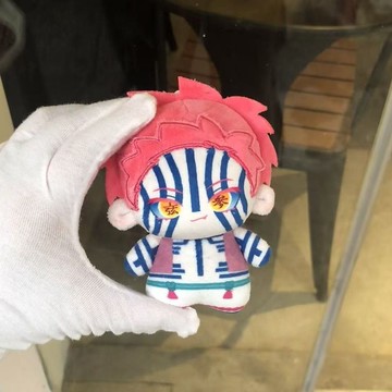 現貨 鬼滅之刃猗窩座屬性10cm棉花娃娃二次元同人周邊朋友對象掛件禮物預購