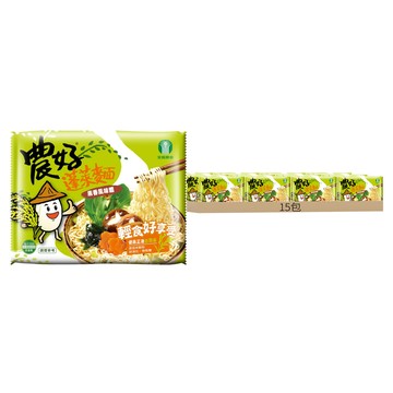 全國農會 農好蓬萊麵 素香風味  15包