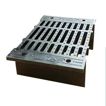 球墨鑄鐵橫截溝篦子500*680國標排水溝鑄鐵篦子截水溝雨水篦子[DD1106002]