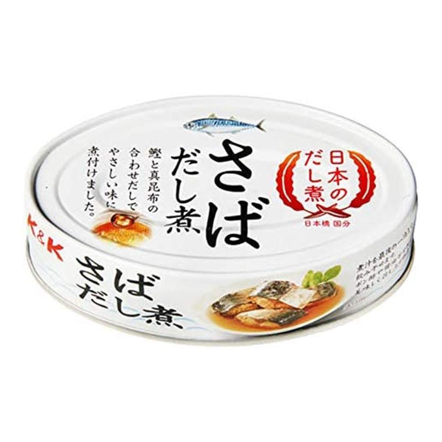  国分 KK 日本のだし煮 さばだし煮 100g EO缶 OV120 1個