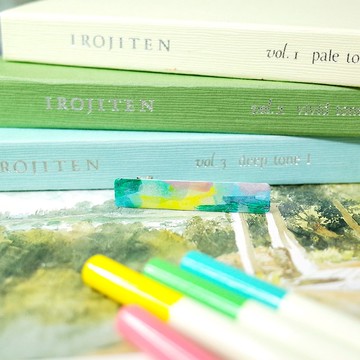 節氣 小滿 手繪髮夾 鴨嘴夾