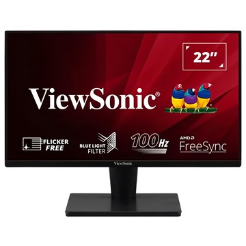 ViewSonic 優派 22吋 窄邊框螢幕 100Hz AMD FreeSync  VA2215-MH