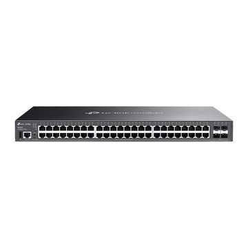 TP-Link 昌運監視器 SG5452X Omada 48埠 Gigabit 可堆疊 Lite L3 管理型交換器 (含4個10G插槽)