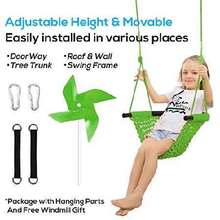 Hi-Na Kids Swing Seat Tree Swing Seat for Kids Rope Swing Swing