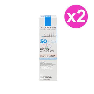 【La Roche-Posay 理膚寶水】全護清爽防曬亮白乳 UVA PRO 30ml/2瓶