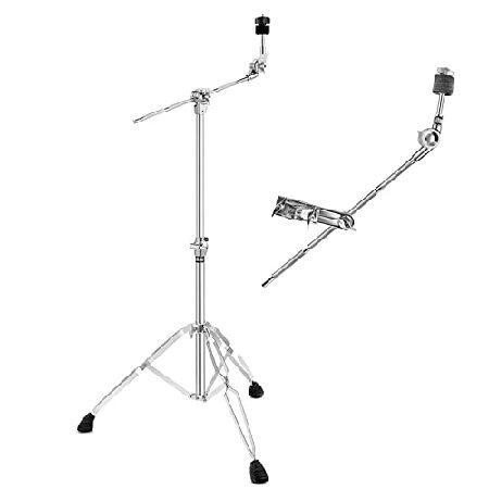 Starfavor Boom Cymbal Stand Double Braced Adjustable Height 22"-49" ＆ Starfavor Cymbal Boom Arm with Clamp, Grabber Cymbal Arm for Cymbal  並行輸入品