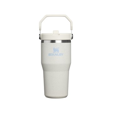 STANLEY 經典系列 IceFlow 手提吸管杯2.0 0.59L / 月岩白