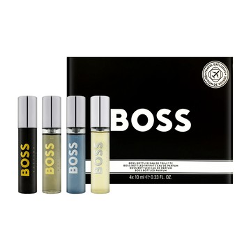 【Hugo Boss】BOSS 自信旅行香水禮盒 10ml*4