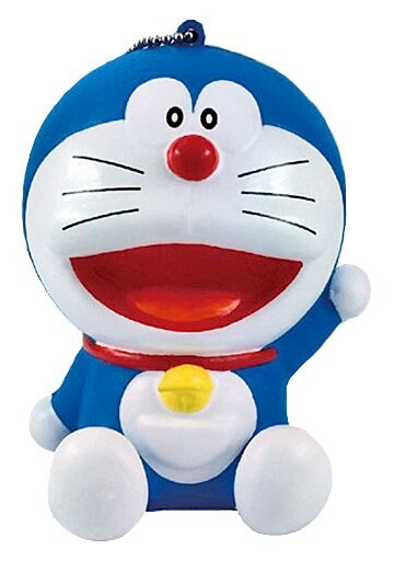 哆啦A夢 全身 軟 玩偶 公仔 鑰匙圈 鑰匙扣 軟偶 紓壓 蒐集 小叮噹 正版 授權 J00014430