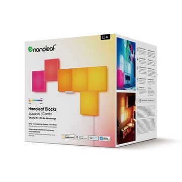 Nanoleaf 智慧拼接方塊燈6入組含電源及控制器