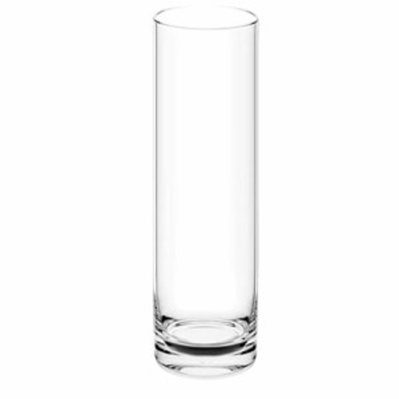 割れないガラス 花瓶 花びん かびん 花器 花立 シンプル インテリア おしゃれ 北欧 和風 クリア 透明フラワーベース PVシリンダー φ15xH  | LINEショッピング