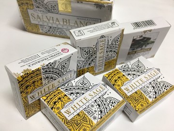 [綺異館] 印度香 白鼠尾草/聖木 淨化香-塔香 銷售日本 DEEPIKA ws /PS 薰香 除障