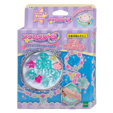 EPOCH 轉轉串串 水晶珠寶補充包 C-63 6歲以上  多色  1個