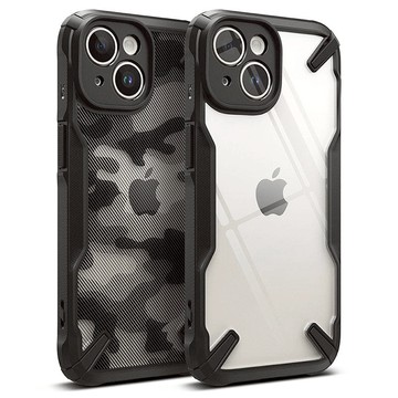 Apple iPhone 15 Plus (Ringke Fusion X) 抗震保護殼 黑