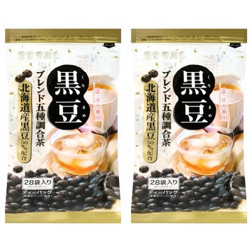 京都茶農業協同 黑豆調合茶  140g  2個  28個裝