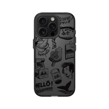 iPhone 16 Pro Clear (相機按鈕) 酷墨灰 - Paiheme Studio - Paiheme Mix