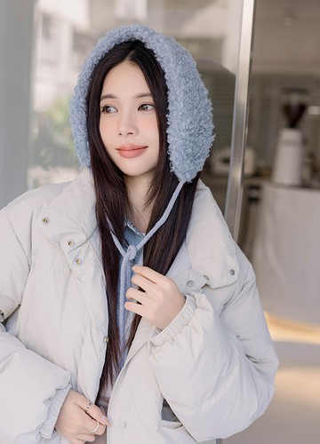 毛線感韓系耳罩