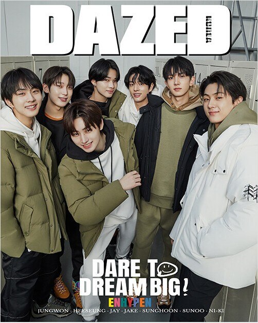 (選択) 韓国雑誌 Dazed  Confused Korea 2022 FALL EDITION 表紙：ENHYPEN