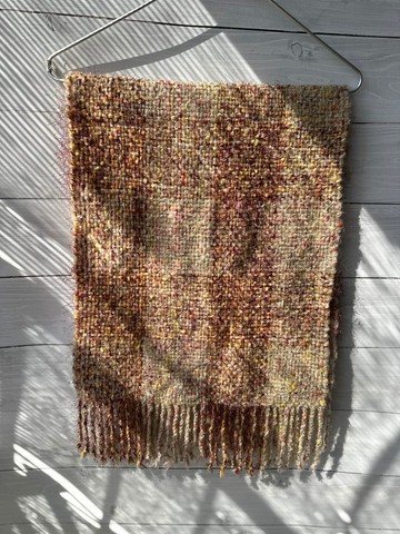 手織圍巾 / Handwoven Scarf / muff manick / 瘋狂編織 – Autumn Noise –