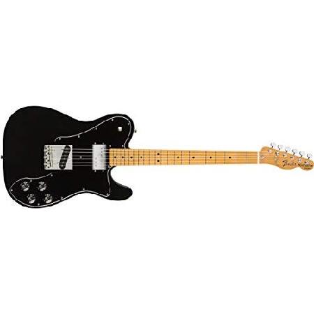 Fender エレキギター Vintera(R) '70s Telecaster(R) Custom, Maple Fingerboard, Black