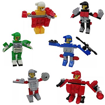 變形系列-6款合一 變形小金剛聯盟 新款積木 (6小盒*2組)【2套優惠】