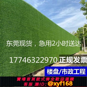 {可打統編 保固一年}工地圍擋草坪市政工程綠化仿真草皮人工假草坪外墻戶外圍墻草坪墻