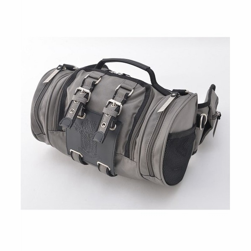 Device デバイス メンズ Device 進撃の巨人 立体機動ポーチ 4wayバッグ 進撃の巨人モデル ユニセックス グレー 通販 Lineポイント最大1 0 Get Lineショッピング