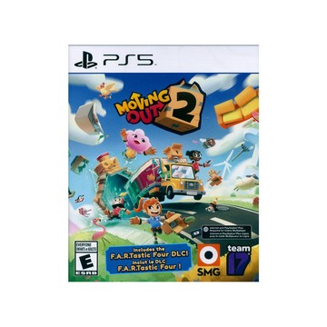 PlayStation PS5《胡鬧搬家 2 Moving Out 2》中英日文美版
