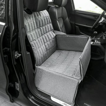 【台灣公司 可開發票】寵物車載墊單座防水坐墊汽車前排安全座椅防臟狗墊狗狗坐車神器