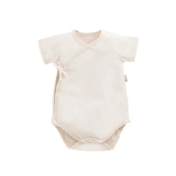 六甲村 綁帶包屁衣短袖 (3~6M)