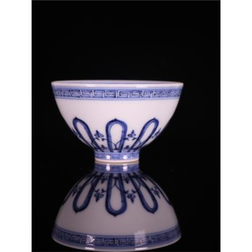 精品柴窯復古明永樂寶相雞心杯茶杯主人杯景德鎮古玩古董陶瓷器