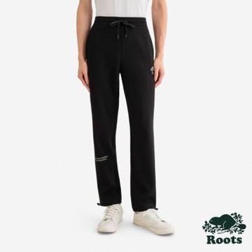 Roots男裝-ROOTS NOCTURNAL 棉褲-黑色