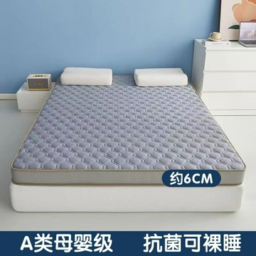 加厚乳膠床墊家用軟墊學生宿舍榻榻米海綿墊鋪底單人床折疊直銷鑫弘-家具衛浴 可打統編