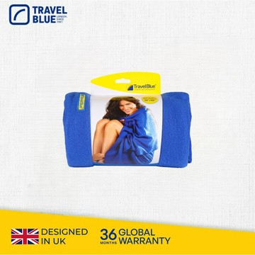 【Travel Blue 藍旅 】旅行毛毯 飛行毯 飛機毯 加長加寬毛毯 (全球36個月保固)