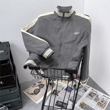 男裝2025春秋季上衣外套棒球服夾克男士寬松休閑運動帥氣開衫衛衣